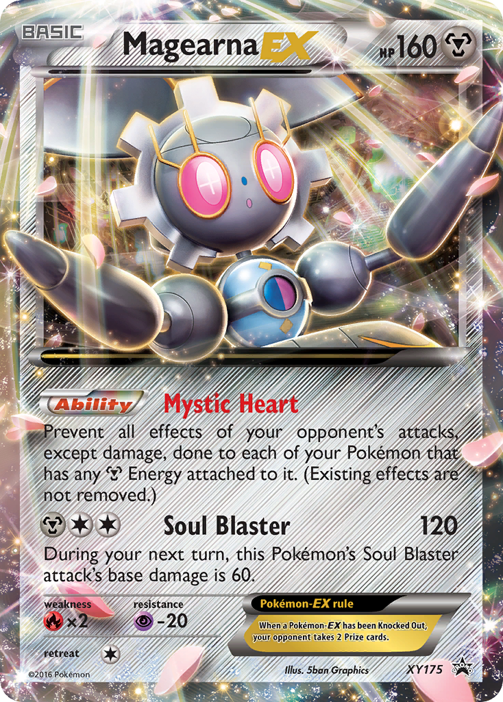 Magearna EX (XY175) [XY: Black Star Promos] | Jomio and Rueliete's Cards and Comics