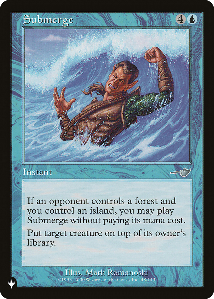 Submerge [The List] | Jomio and Rueliete's Cards and Comics