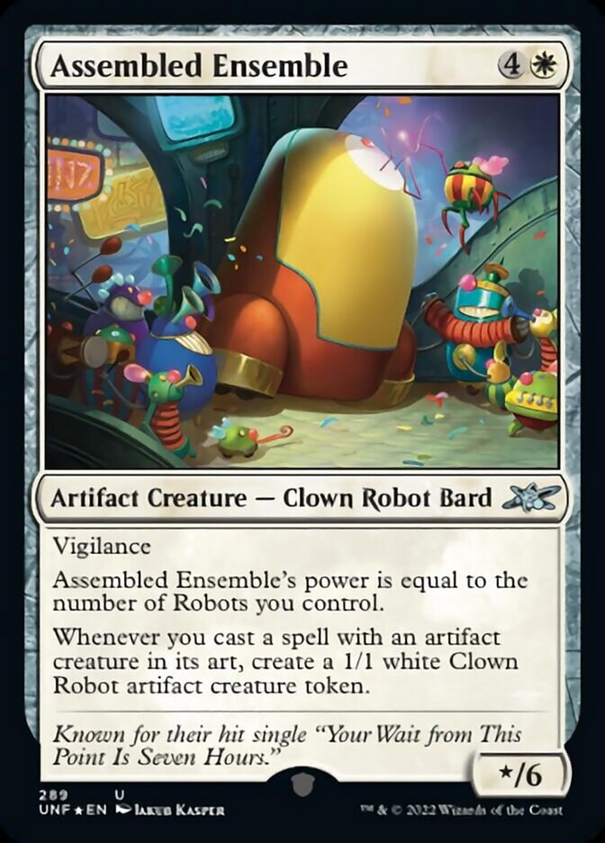 Assembled Ensemble (Galaxy Foil) [Unfinity] | Jomio and Rueliete's Cards and Comics
