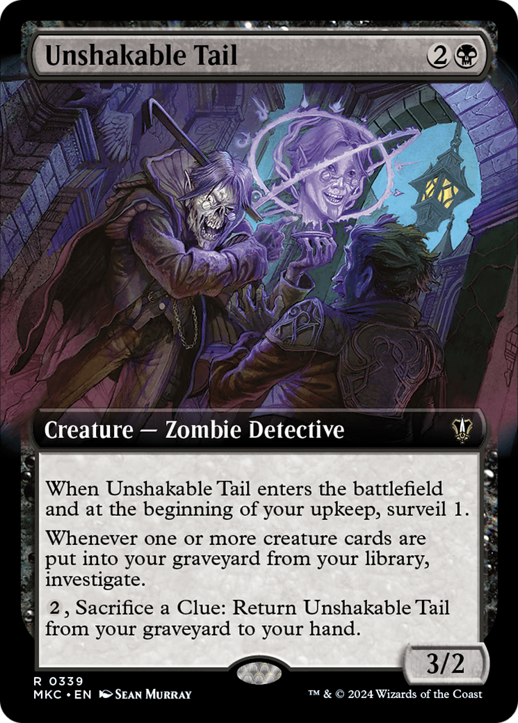 Unshakable Tail (Extended Art) [Murders at Karlov Manor Commander] | Jomio and Rueliete's Cards and Comics
