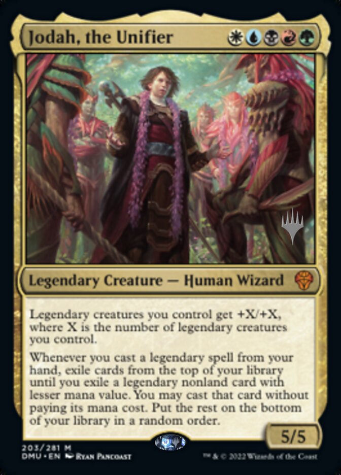 Jodah, the Unifier (Promo Pack) [Dominaria United Promos] | Jomio and Rueliete's Cards and Comics