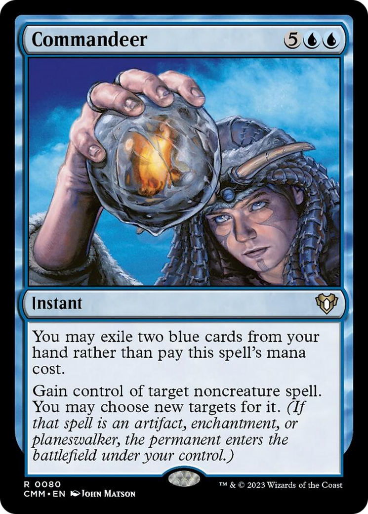 Commandeer [Commander Masters] | Jomio and Rueliete's Cards and Comics