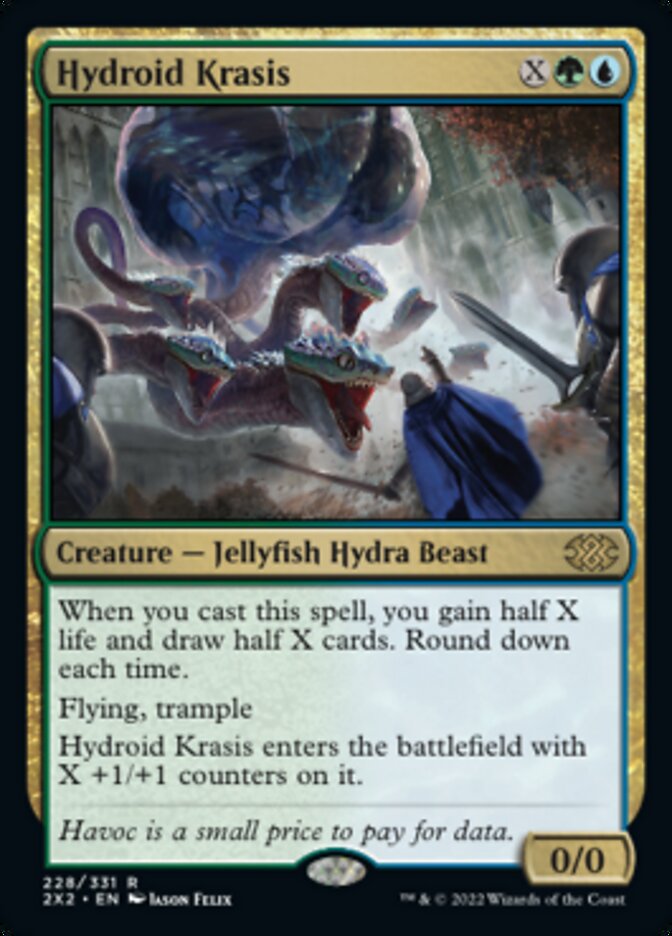 Hydroid Krasis [Double Masters 2022] | Jomio and Rueliete's Cards and Comics