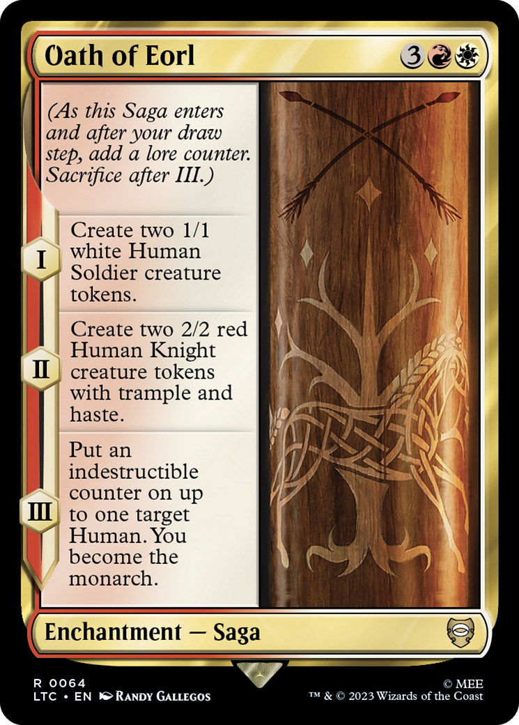 Oath of Eorl [The Lord of the Rings: Tales of Middle-Earth Commander] | Jomio and Rueliete's Cards and Comics