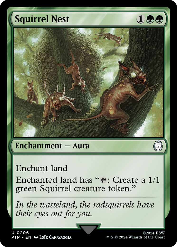 Squirrel Nest [Fallout] | Jomio and Rueliete's Cards and Comics