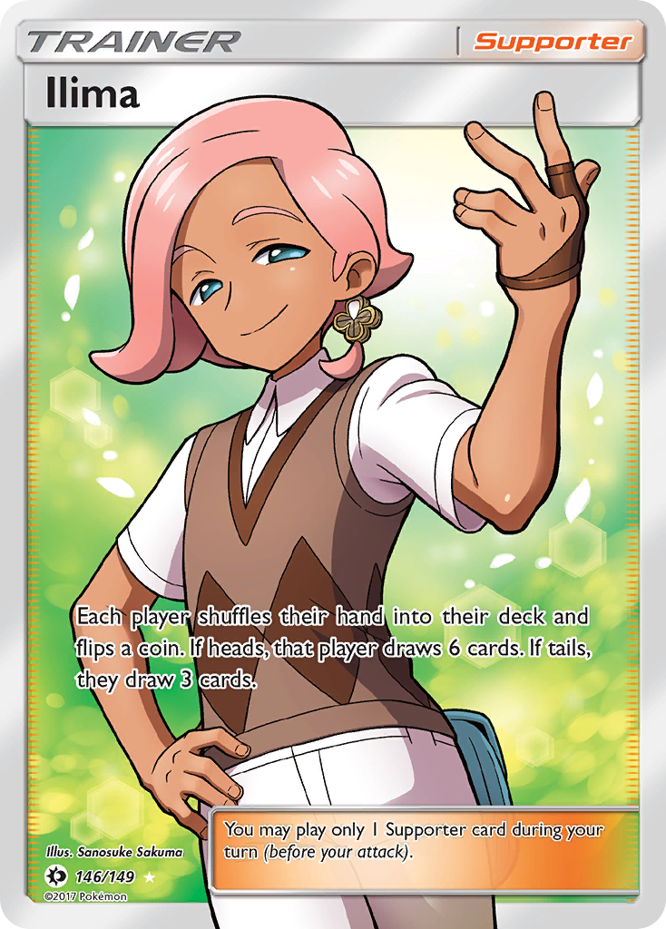 Ilima (146/149) [Sun & Moon: Base Set] | Jomio and Rueliete's Cards and Comics