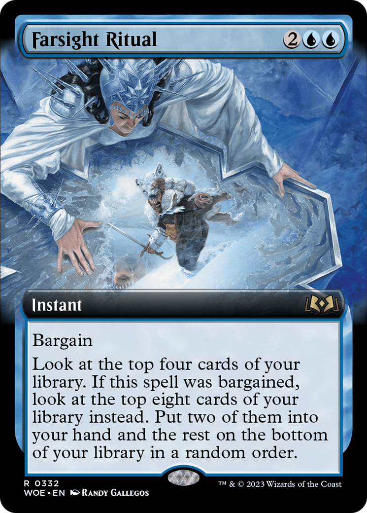 Farsight Ritual (Extended Art) [Wilds of Eldraine] | Jomio and Rueliete's Cards and Comics