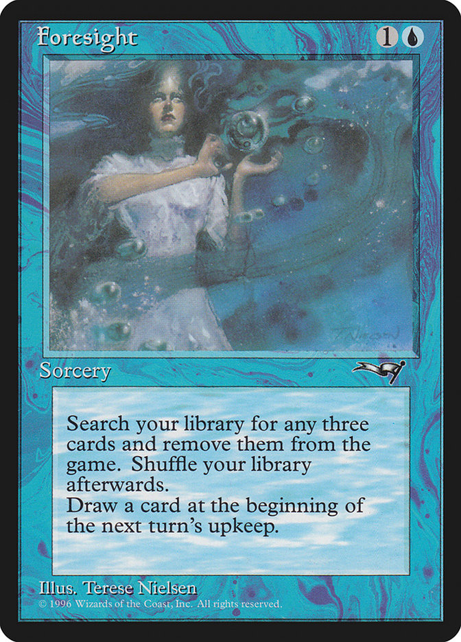Foresight (Bubble Swirl) [Alliances] | Jomio and Rueliete's Cards and Comics
