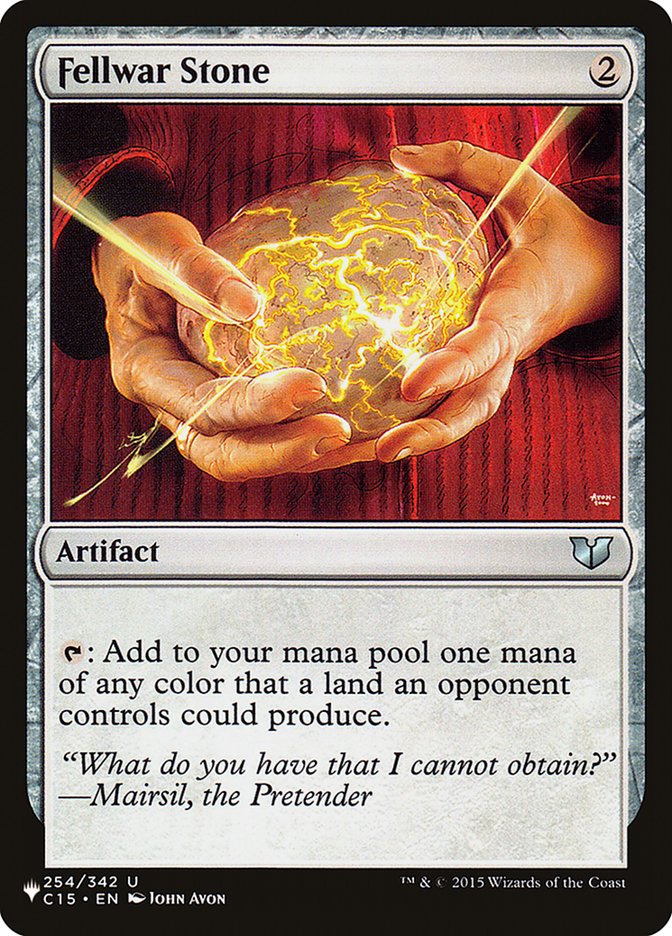 Fellwar Stone [The List] | Jomio and Rueliete's Cards and Comics