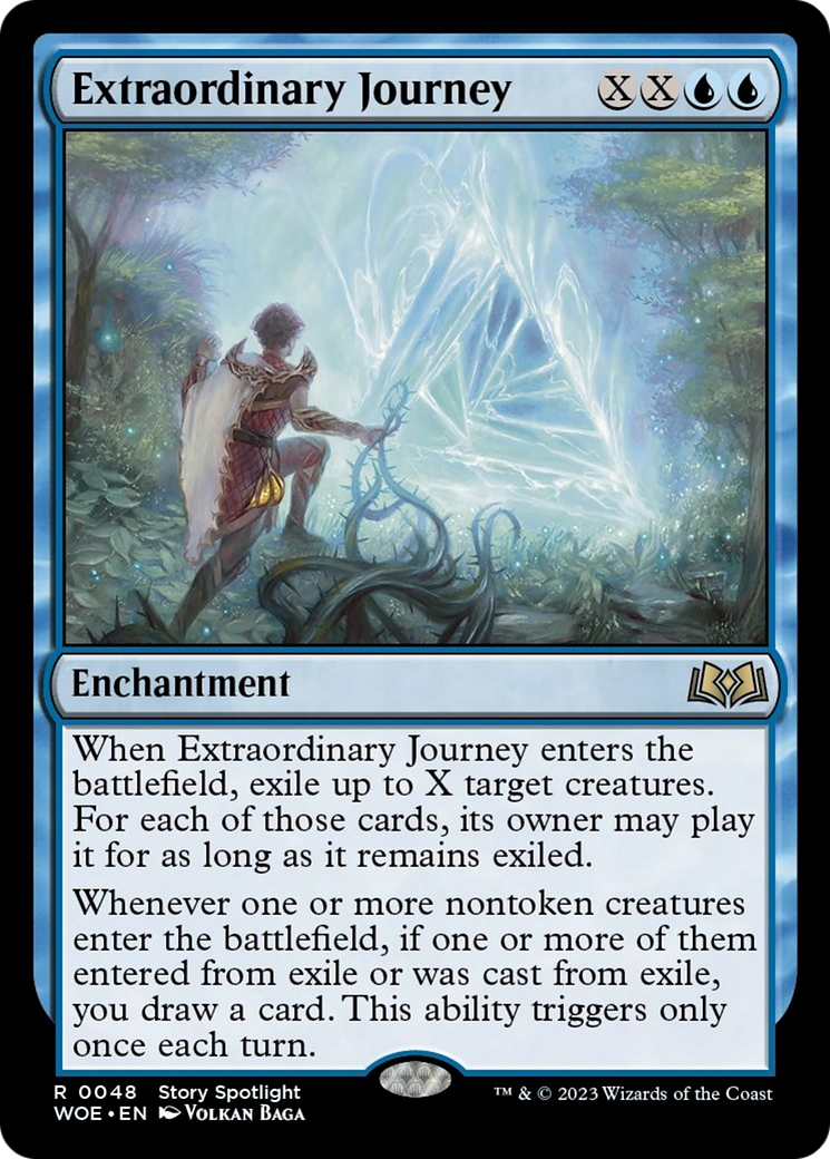 Extraordinary Journey [Wilds of Eldraine] | Jomio and Rueliete's Cards and Comics