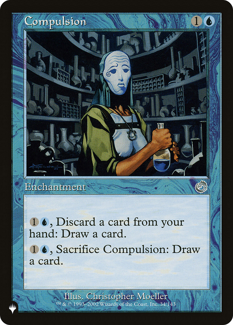 Compulsion [The List] | Jomio and Rueliete's Cards and Comics