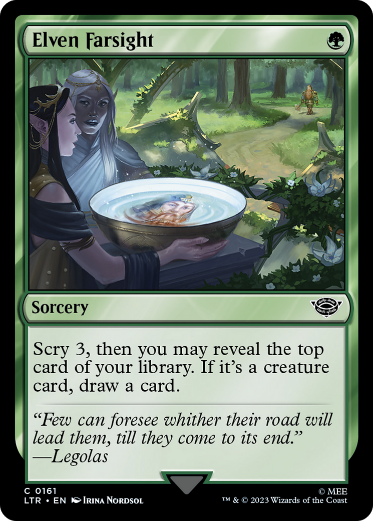 Elven Farsight [The Lord of the Rings: Tales of Middle-Earth] | Jomio and Rueliete's Cards and Comics