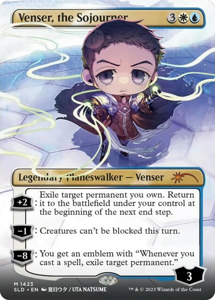 Venser, the Sojourner (Rainbow Foil) [Secret Lair Drop Series] | Jomio and Rueliete's Cards and Comics