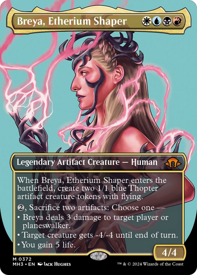 Breya, Etherium Shaper (Borderless) [Modern Horizons 3] | Jomio and Rueliete's Cards and Comics