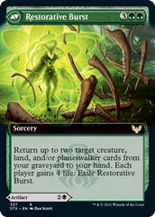 Pestilent Cauldron // Restorative Burst (Extended Art) [Strixhaven: School of Mages] | Jomio and Rueliete's Cards and Comics