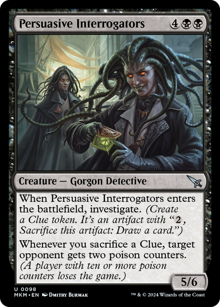 Persuasive Interrogators [Murders at Karlov Manor] | Jomio and Rueliete's Cards and Comics