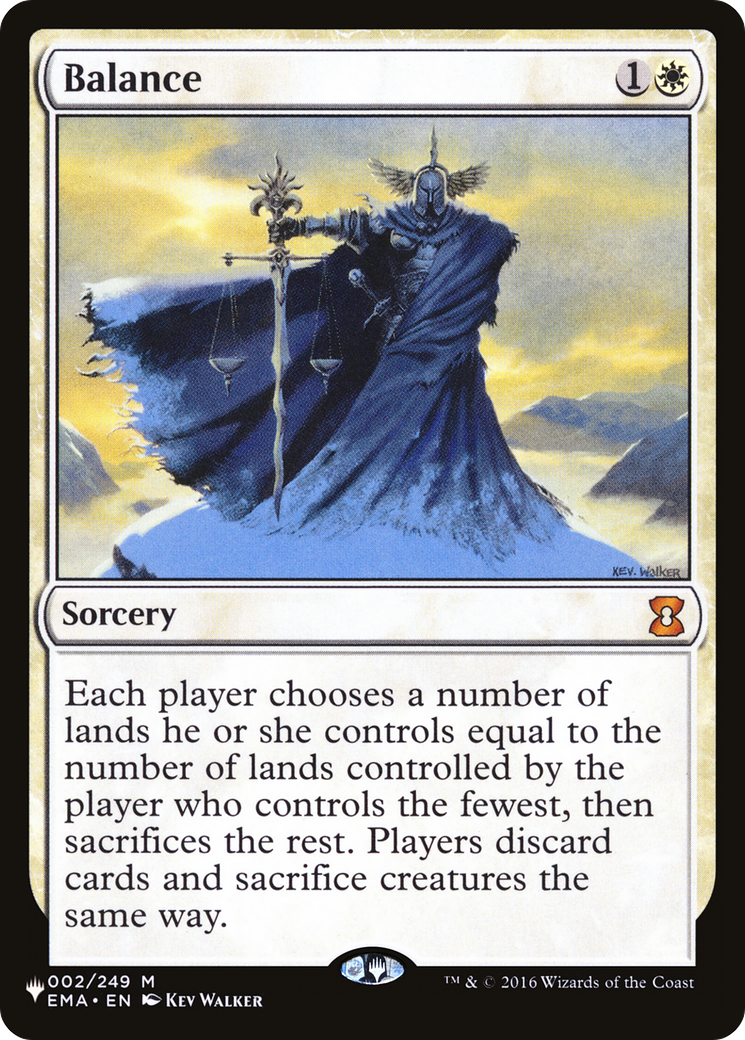 Balance [The List] | Jomio and Rueliete's Cards and Comics