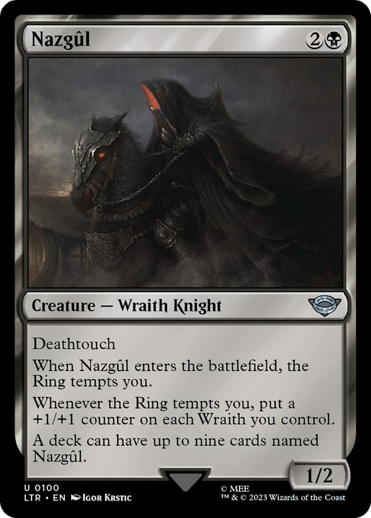 Nazgul (100) [The Lord of the Rings: Tales of Middle-Earth] | Jomio and Rueliete's Cards and Comics