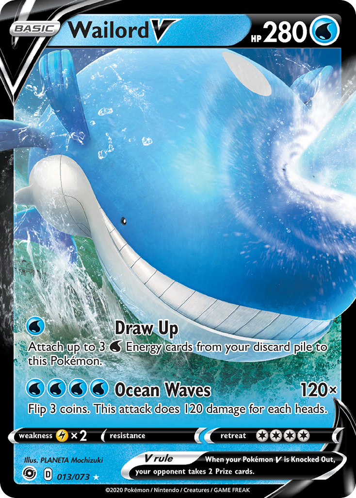 Wailord V (013/073) [Sword & Shield: Champion's Path] | Jomio and Rueliete's Cards and Comics