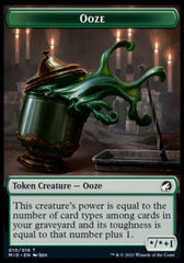 Zombie (005) // Ooze Double-Sided Token [Innistrad: Midnight Hunt Tokens] | Jomio and Rueliete's Cards and Comics