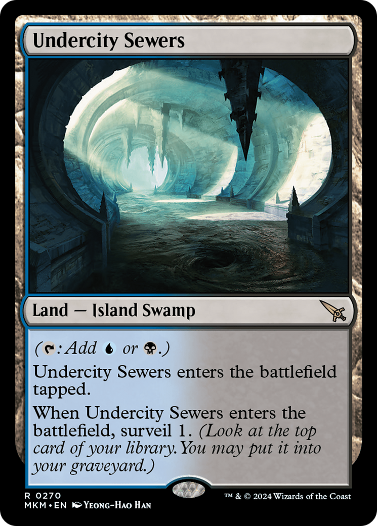 Undercity Sewers [Murders at Karlov Manor] | Jomio and Rueliete's Cards and Comics