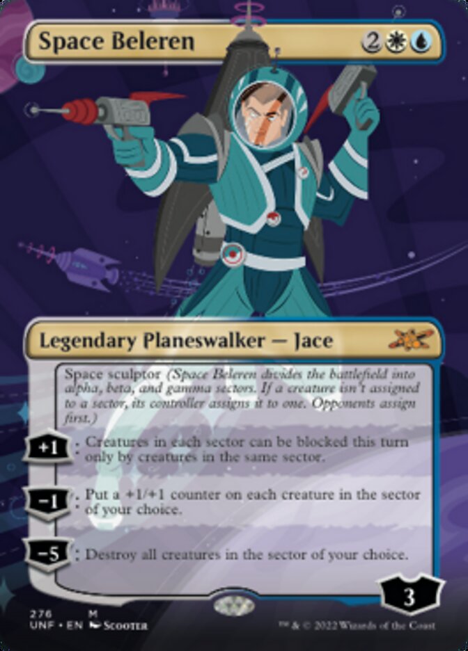 Space Beleren (Borderless) [Unfinity] | Jomio and Rueliete's Cards and Comics