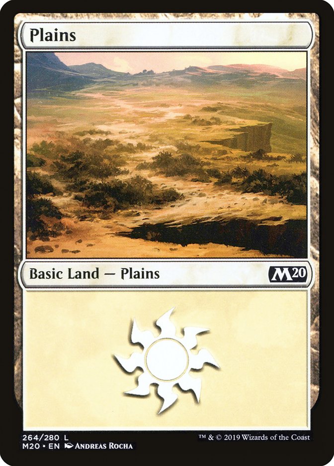 Plains (264) [Core Set 2020] | Jomio and Rueliete's Cards and Comics