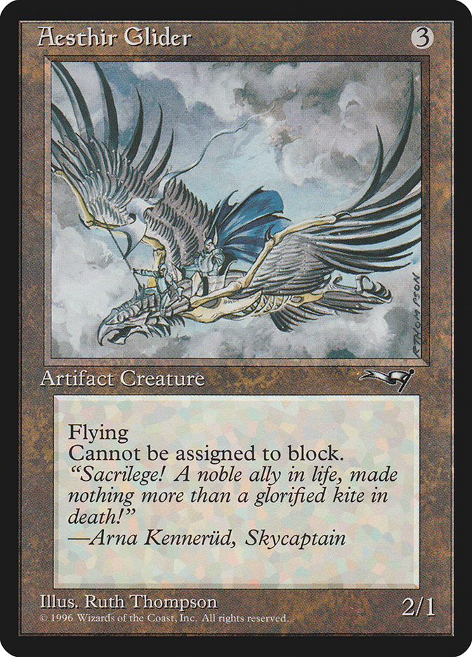 Aesthir Glider (Two Riders) [Alliances] | Jomio and Rueliete's Cards and Comics
