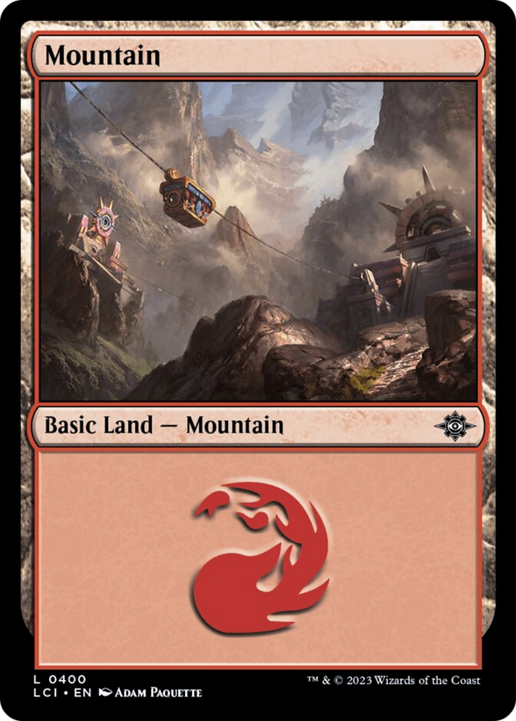 Mountain (0400) [The Lost Caverns of Ixalan] | Jomio and Rueliete's Cards and Comics