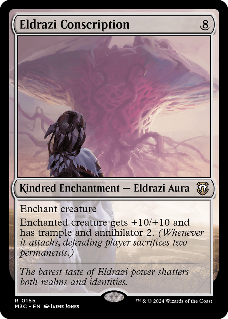 Eldrazi Conscription (Ripple Foil) [Modern Horizons 3 Commander] | Jomio and Rueliete's Cards and Comics