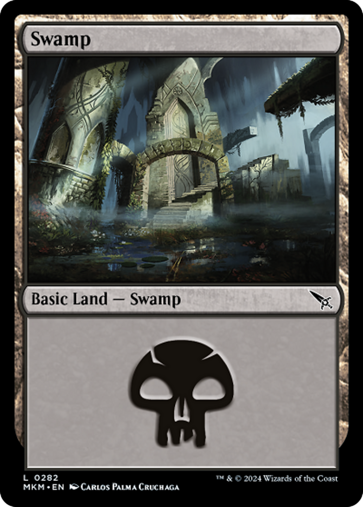Swamp (0282) [Murders at Karlov Manor] | Jomio and Rueliete's Cards and Comics