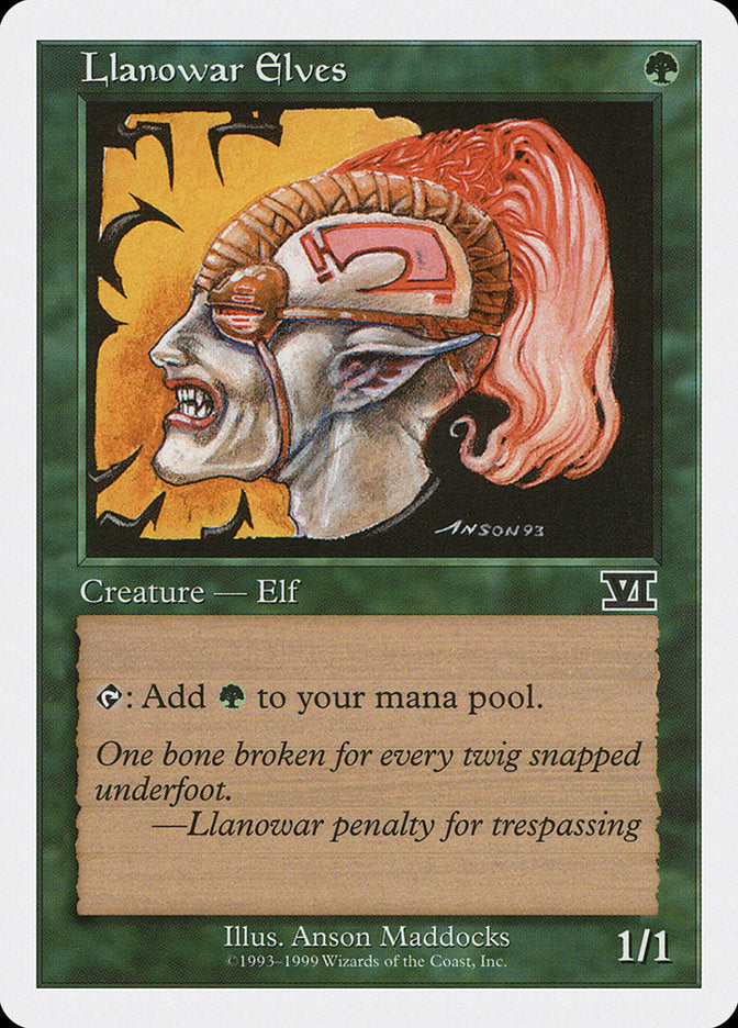 Llanowar Elves [Battle Royale] | Jomio and Rueliete's Cards and Comics