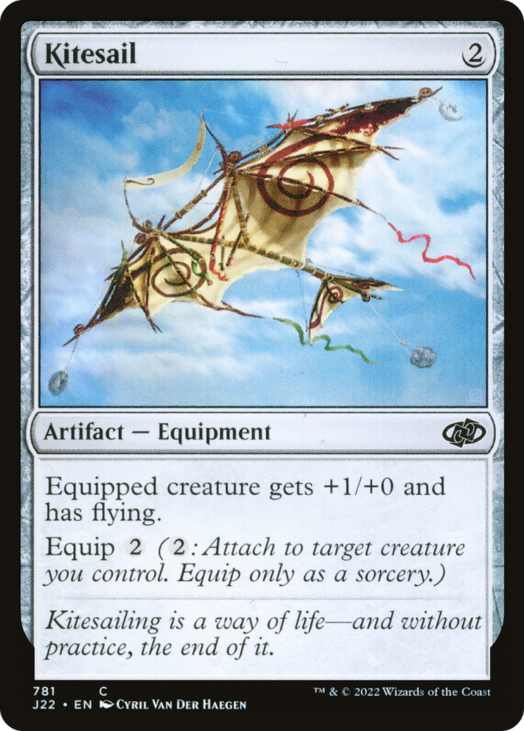 Kitesail [Jumpstart 2022] | Jomio and Rueliete's Cards and Comics