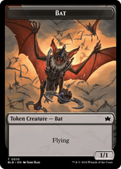 Bat // Intrepid Rabbit Double-Sided Token [Bloomburrow Tokens] | Jomio and Rueliete's Cards and Comics
