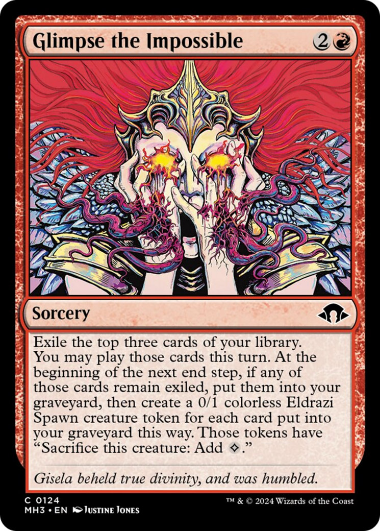 Glimpse the Impossible [Modern Horizons 3] | Jomio and Rueliete's Cards and Comics