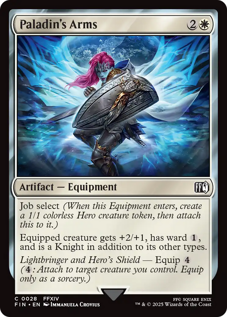 Paladin's Arms [FINAL FANTASY] | Jomio and Rueliete's Cards and Comics