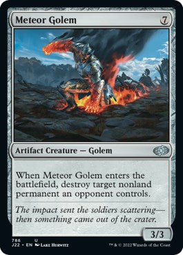 Meteor Golem [Jumpstart 2022] | Jomio and Rueliete's Cards and Comics