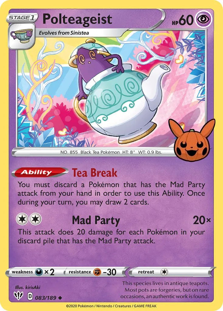 Polteageist (083/189) [Trick or Trade] | Jomio and Rueliete's Cards and Comics