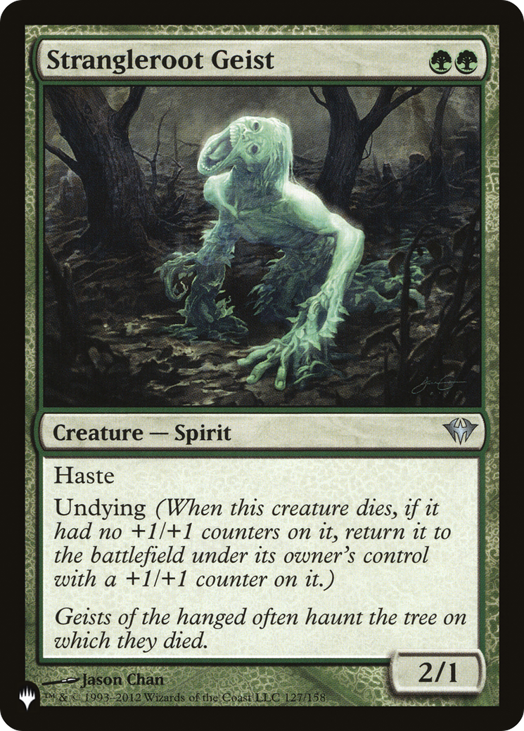 Strangleroot Geist (DKA) [The List] | Jomio and Rueliete's Cards and Comics