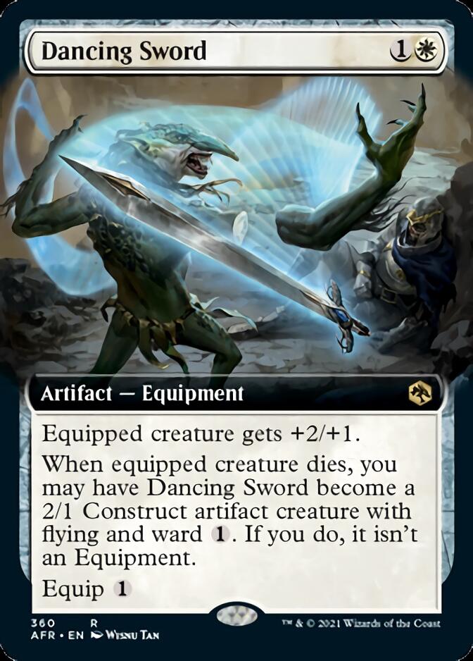 Dancing Sword (Extended Art) [Dungeons & Dragons: Adventures in the Forgotten Realms] | Jomio and Rueliete's Cards and Comics