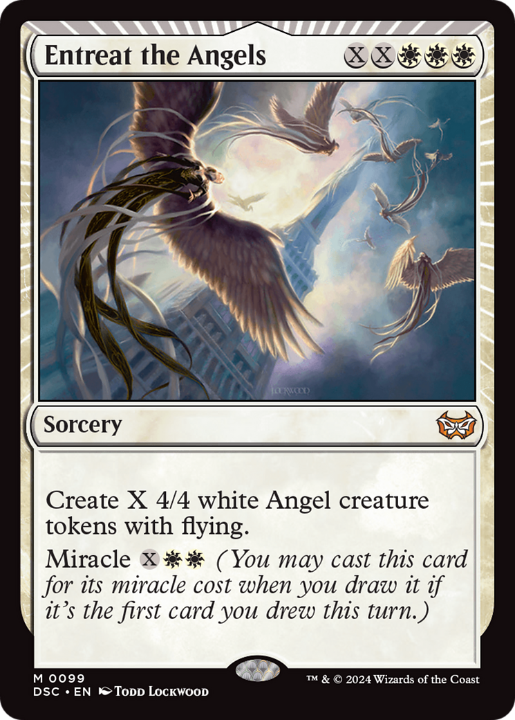 Entreat the Angels [Duskmourn: House of Horror Commander] | Jomio and Rueliete's Cards and Comics