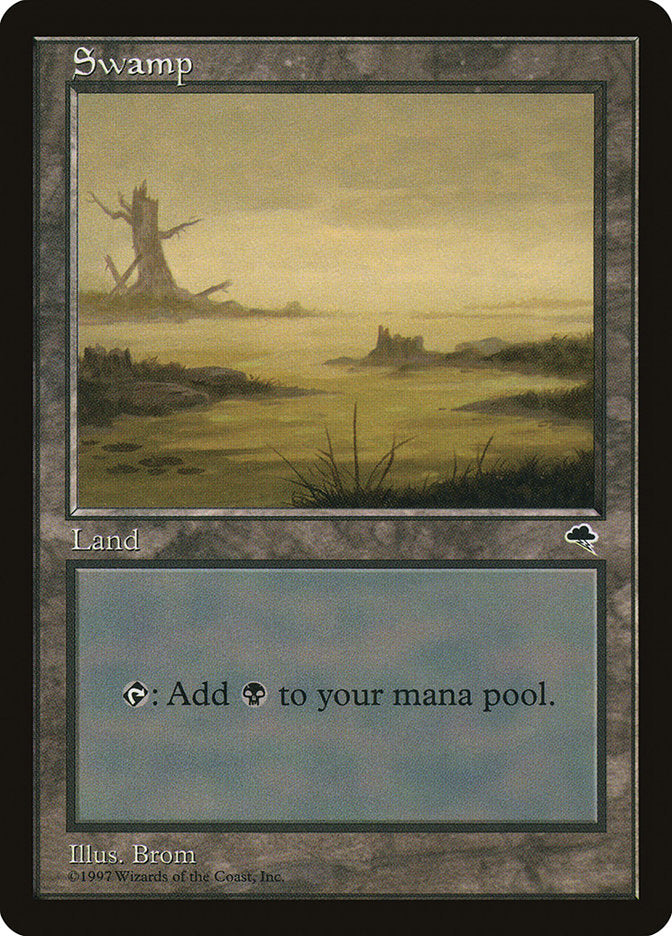 Swamp (Lilypads Bottom Left) [Tempest] | Jomio and Rueliete's Cards and Comics