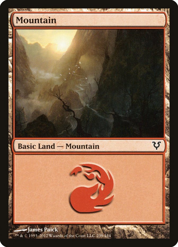 Mountain (239) [Avacyn Restored] | Jomio and Rueliete's Cards and Comics