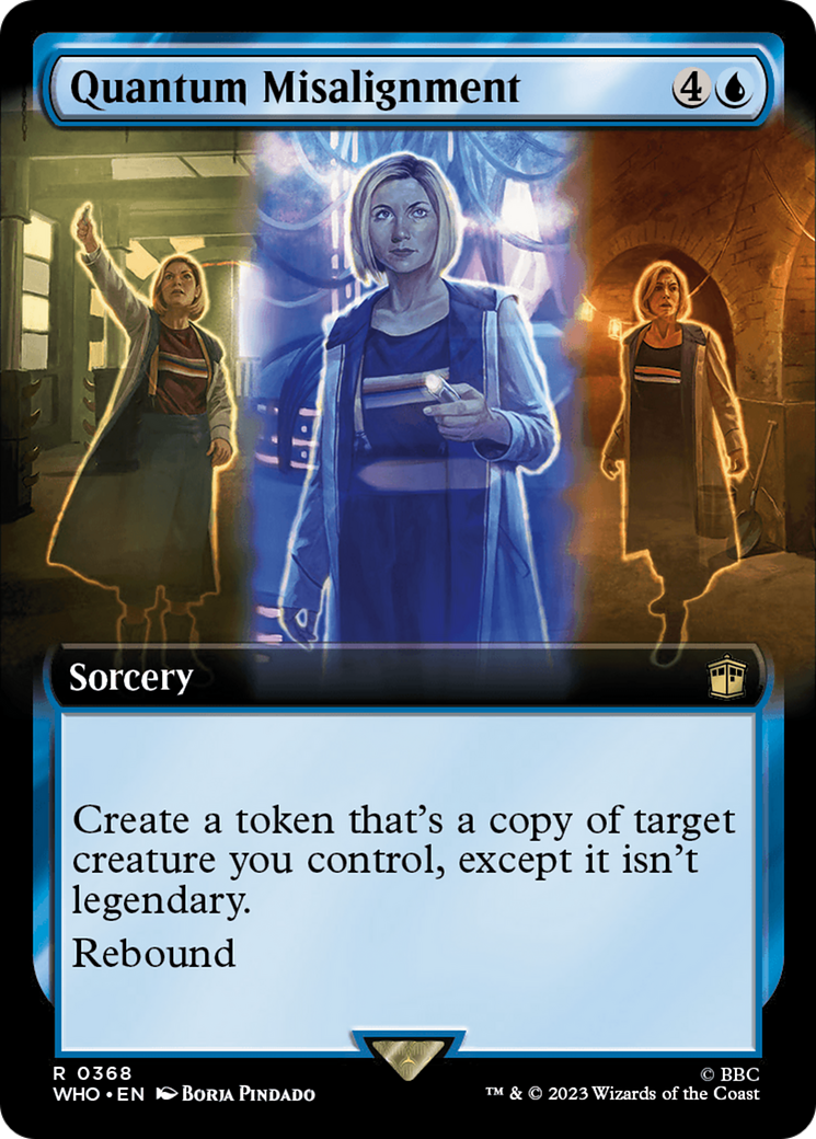 Quantum Misalignment (Extended Art) [Doctor Who] | Jomio and Rueliete's Cards and Comics