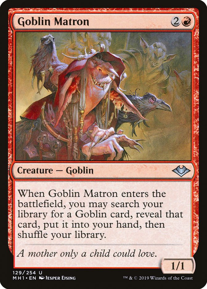 Goblin Matron [Modern Horizons] | Jomio and Rueliete's Cards and Comics