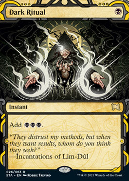 Dark Ritual [Strixhaven: School of Mages Mystical Archive] | Jomio and Rueliete's Cards and Comics