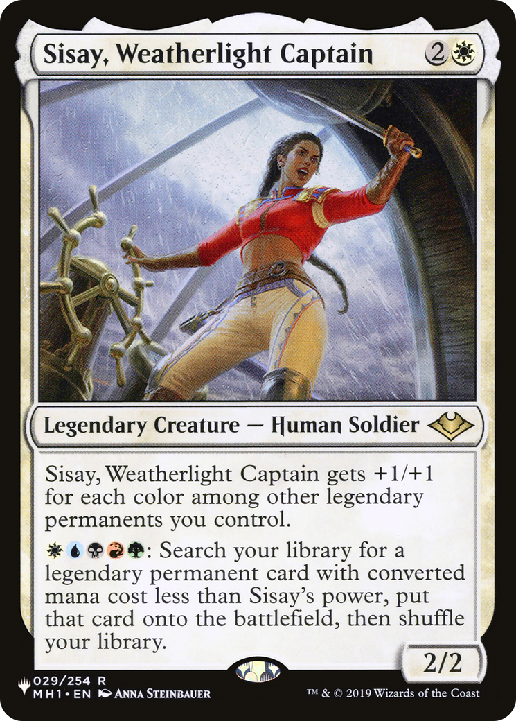 Sisay, Weatherlight Captain [Secret Lair: From Cute to Brute] | Jomio and Rueliete's Cards and Comics