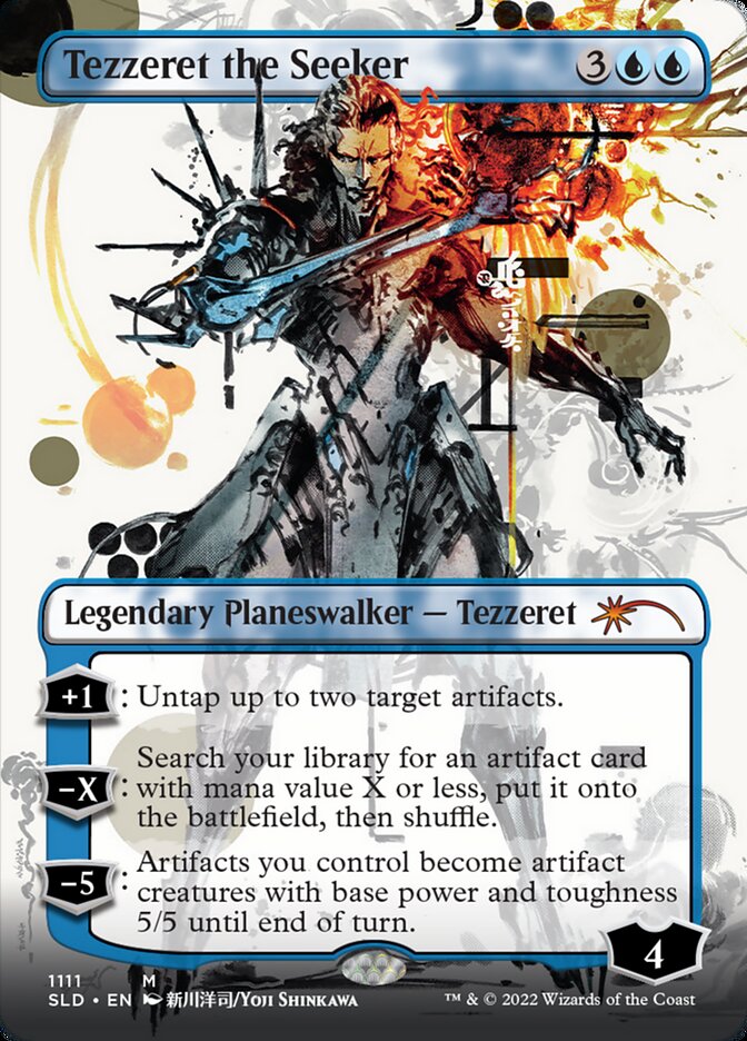 Tezzeret the Seeker (Borderless) [Secret Lair Drop Series] | Jomio and Rueliete's Cards and Comics