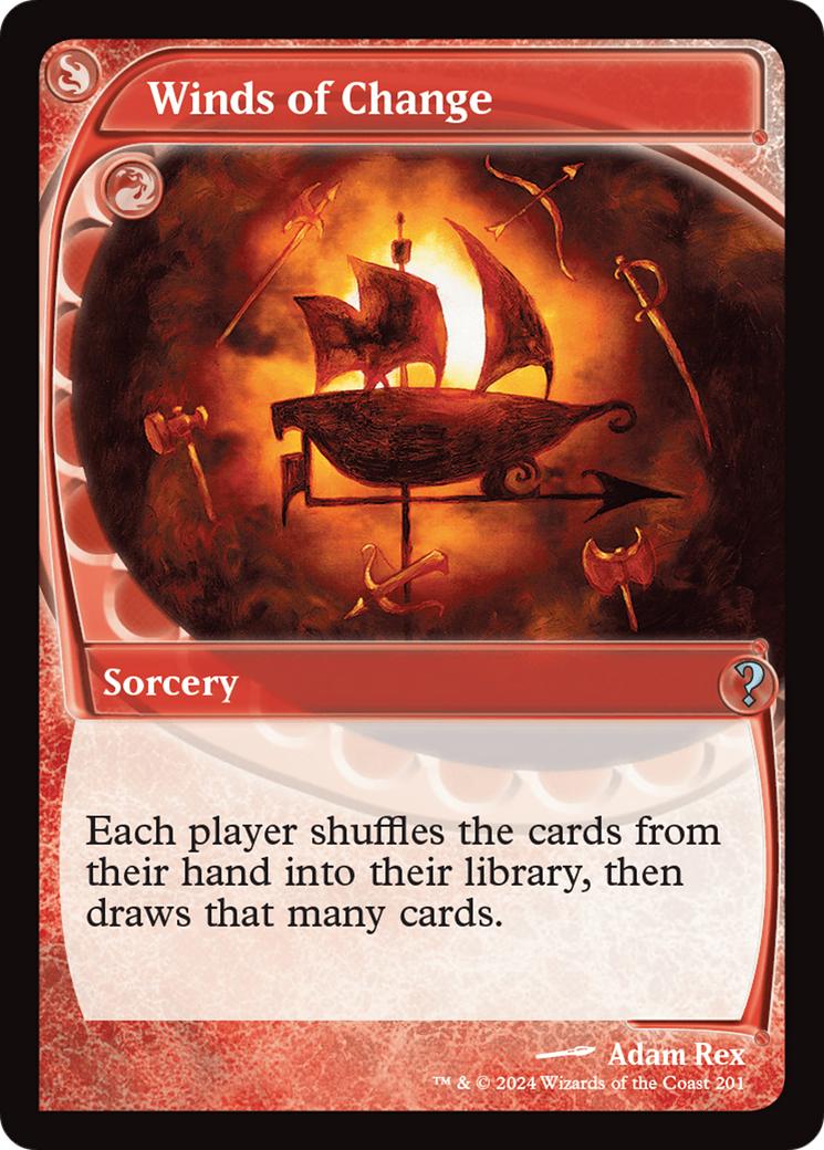Winds of Change (Future Sight) [Mystery Booster 2] | Jomio and Rueliete's Cards and Comics