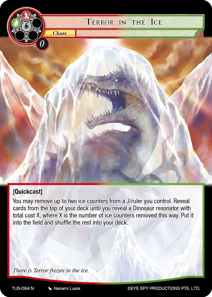Terror in the Ice (TUS-084 N) [The Underworld of Secrets] | Jomio and Rueliete's Cards and Comics